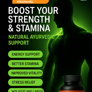 VITOHERDS – Men’s Health Ayurvedic Capsules - Image 4