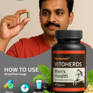 VITOHERDS Men’s Health Capsules – Dual Pack - Image 3